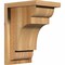 Ekena Millwork New Brighton Rough Sawn Corbel w/Backplate, Western Red Cedar, 8"W x 10"D x 14"H COR08X10X14NEB01RWR - alternate 1